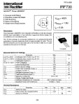 Транзистор IRF730FI TO-220F