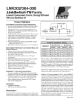 Интегрална схема LNK302PN DIP-8