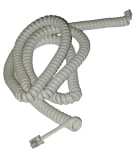 Кабел телефонен спирален 25m c 2 x 4P4C