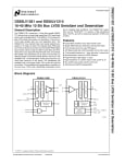 Интегрална схема DS92LV1021TMSA SSOP-28