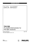 Интегрална схема  TDA1596