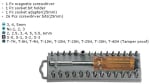отверка+30бр.накрайници 8PK203