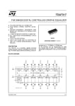 Интегрална схема TDA7317 DIP-30