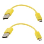 Кабел CABLE USB - MICRO USB YELLOW