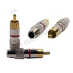 Мъжки RCA конектор за кабел