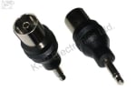 Преход  3.5 mono jack - RF TV FEMALE