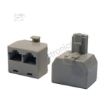 Букса преход 1 към 2 x RJ45