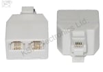 Букса преход 1 към2 x RJ11 6P4C