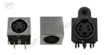 Букса MDC-204 MINI DIN 4p CHASSIS SOCKET