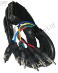 Кабел SC/6RCA 1.5m