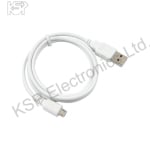 Кабел CABLE USB - MICRO USB WHITE