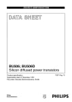 Транзистор BU506D