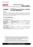 Интегрална схема  LA4631 SIP-13