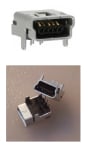 Букса USB Mini 54819 For 1 Side PCB