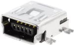 Букса USB Mini G5P SMD