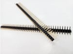Цокъл 2.54mm 40 Pin male 90 Degree