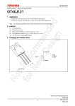 Транзистор IGBT GT40J121 TO-3PF