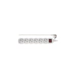 Разклонител бял 3 гнезда/4 USB-A и 1 Type-C