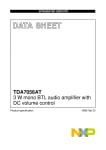 Интегрална схема  TDA7056AT  SMD
