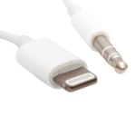 Кабел  CABLE IPHONE LIGHTNING TO 3.5 mm AUX STEREO JH-023