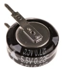 Кондензатор 0.22F 5.5Vdc