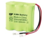 Батерия T314 2/3 AAA R03 3.6V 300mAh Ni-MH