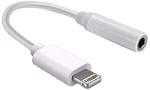 Преходник адаптер от Lightning към Lightning + AUX/f/ 3.5mm