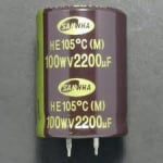Кондензатор електр. 2200MF 100V CD294