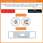 Диодна лента 1 бр/pc  LG innotek DRT 3.0 49\'\'_B type REV02 1_140218