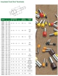 Кабелен накрайник 10x12mm кафяв