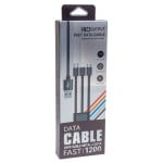 Кaбел CABLE USB - MICRO USB TEXTIL 1m