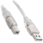 Кабел  USB A USB B  PRINTER 5m
