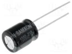Кондензатор електр 1000MF 10V  85\'C