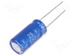 Кондензатор електр.680MF 25V  105\'C