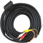 Кабел SC/3RCA 10m