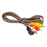 Аудио кабел чинчове, 3RCA, 1Жак 3.5мм 1.2м