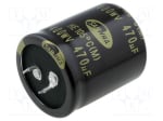 Кондензатор електр. 470MF 400V 105\'C