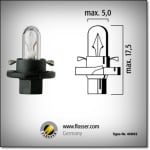 Лампа mini 12V 1.2W B8 4D-2351MFX6