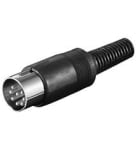 Букса 8p DIN PLUG MAS80SN