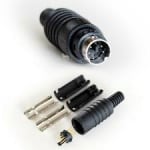 Букса SVHS-PLUG 6 pol MDC-006