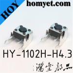 Бутон HY-1102H-H4.3  хоризонтал