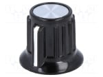 Копче за потенциометър 20x17 Ф6 mm