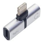 Зарядно устройство IPHONE LIGHTNING конвертор на слушалки