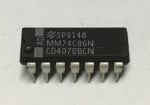 Интегрална схема HEF4070BP