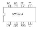 Интегрална схема SW2604A DIP-8