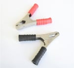 Съединител тип крокодил 105mm за 1бр. RED/BLACK