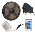 Диодна Силиконова лента 1бр.GREYDER GD-990 SET RGB LED STRIP 5m