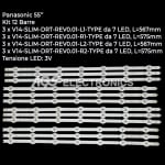 Диодни ленти комплект 12 бр/pcs 55\'\' V14 SLIM DRT REV0.0