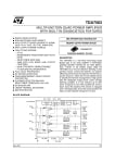 Интегрална схема  TDA7563AH SIP-27