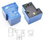 Реле  RELAY 12V 30A L90S-12W/ RT1-1230